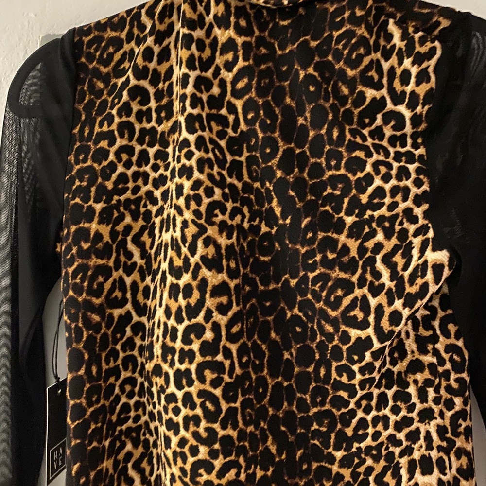 Leopard Mesh Jacket - Picture 2 of 2